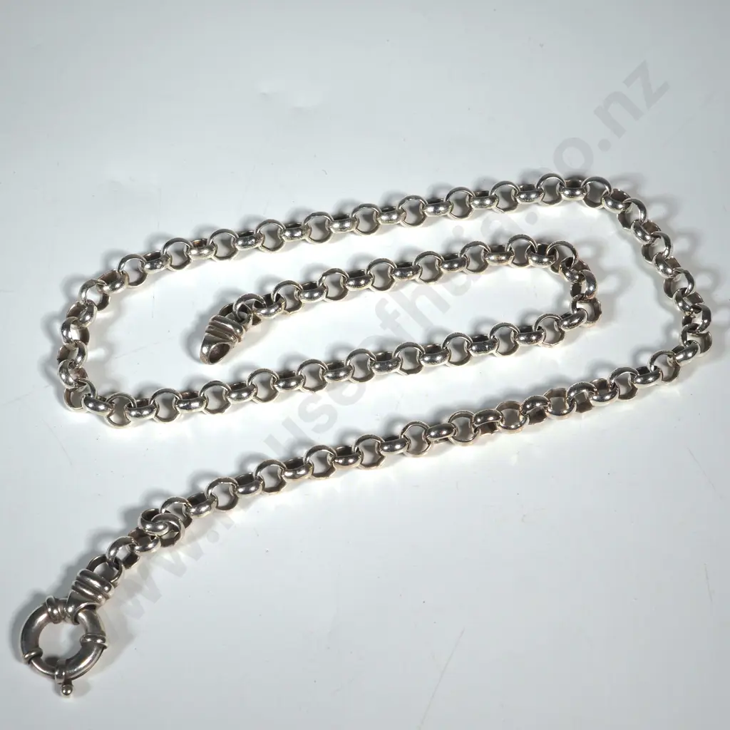 Sterling Silver Belcher Link Chain  Image 1++