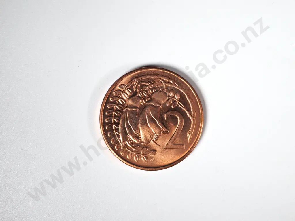 40 X NZ 1971 UNC CIRCULATION TWO CENTS COINS Image 1++