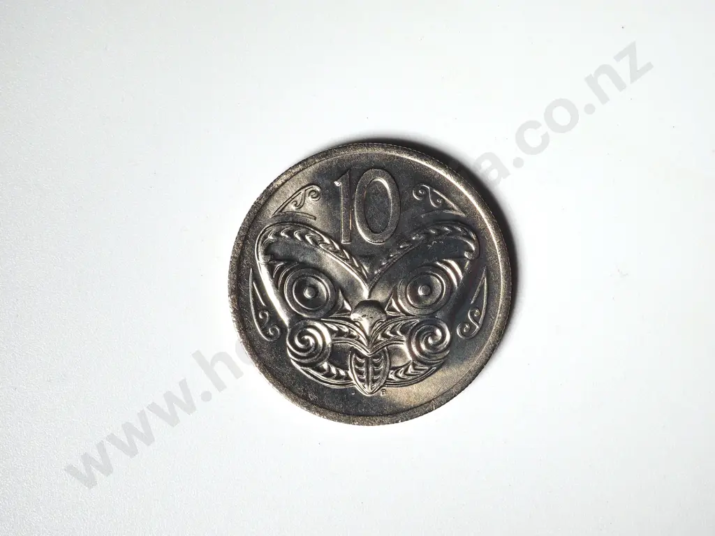 95 X NEW ZEALAND 1975 UNC TEN CENTS COINS Image 1++