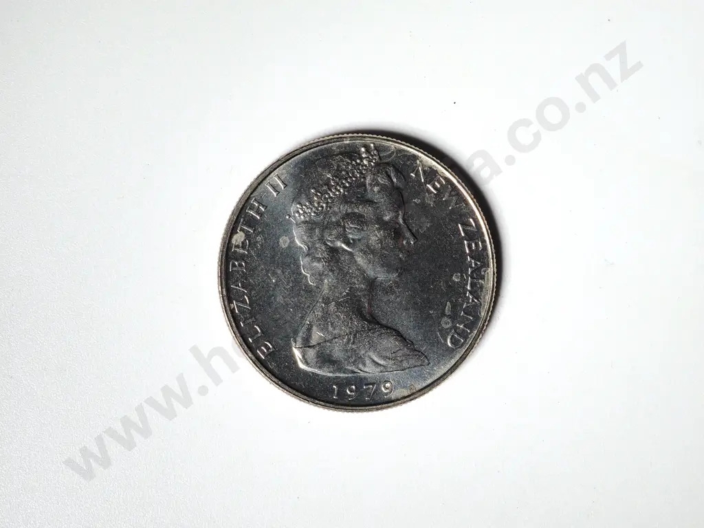 85 X NEW ZEALAND 1979 UNC TEN CENTS COINS Image 1++