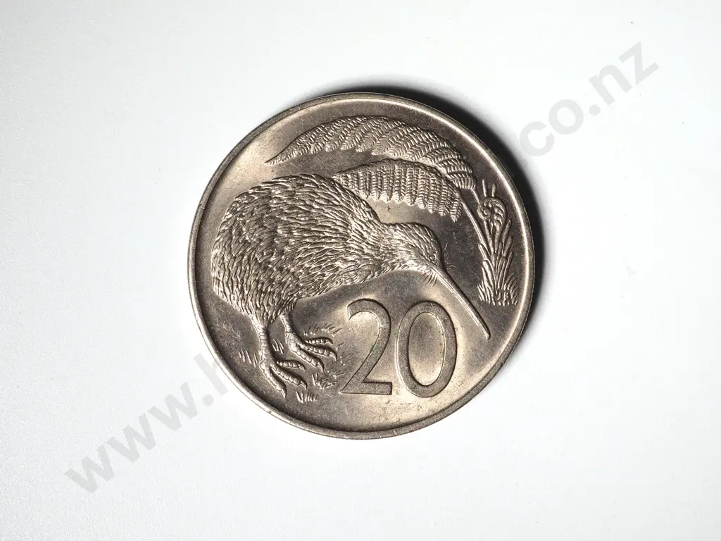 10 X NZ 1971 UNC CIRCULATION TWENTY CENTS COINS (UPDATED!!!) Image 1++