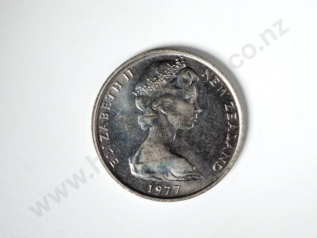 54 X NEW ZEALAND 1968 - 1984 UNC TWENTY CENTS COINS Image 1++