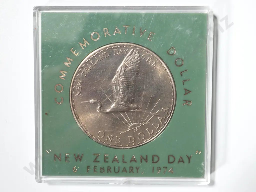 30 x 1974 NZ DAY UNC ONE DOLLAR COINS Image 1++