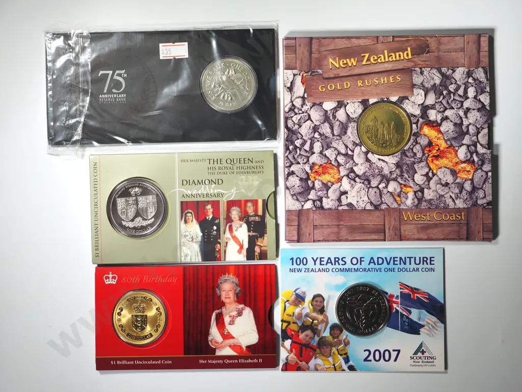 29 X 2006 TO 2009 UNC ONE DOLLAR COINS Image 1++