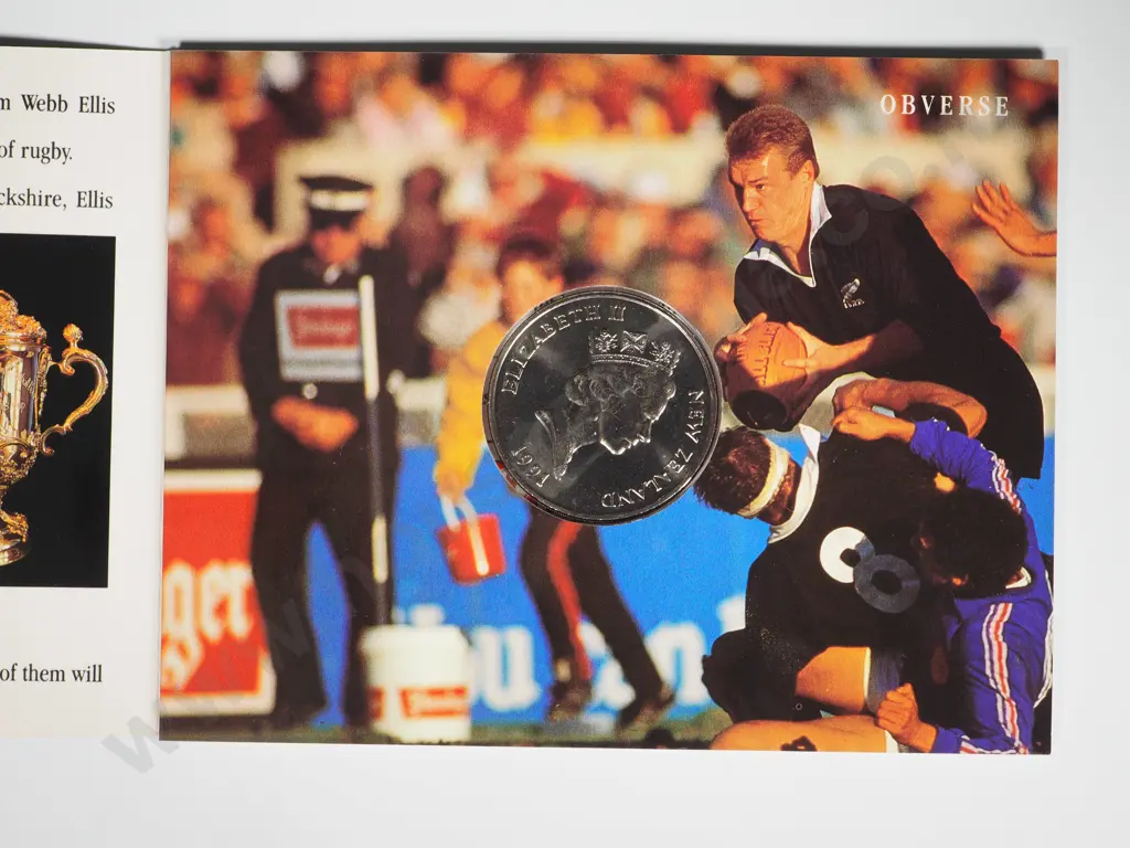 10 x 1991 UNC FIVE DOLLARS COINS Image 1++