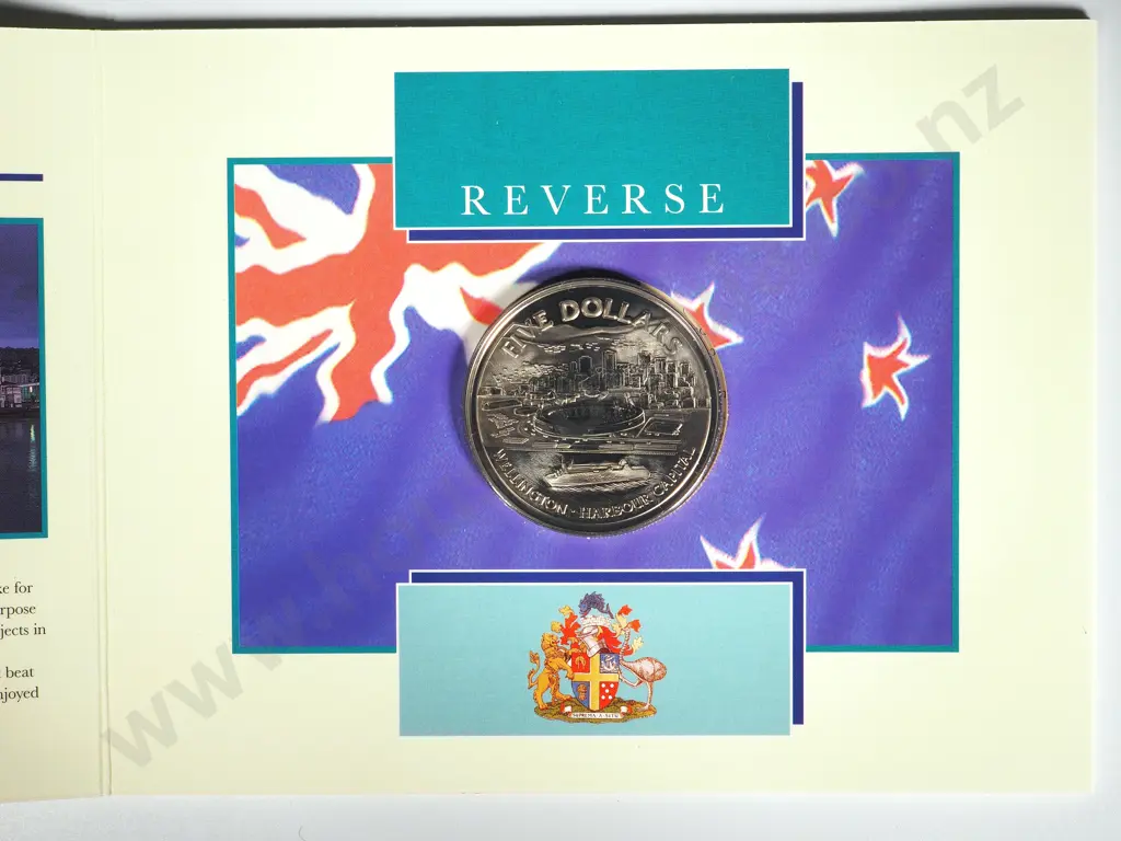 10 X 1999 WELLINGTON UNC FIVE DOLLARS COINS Image 1++