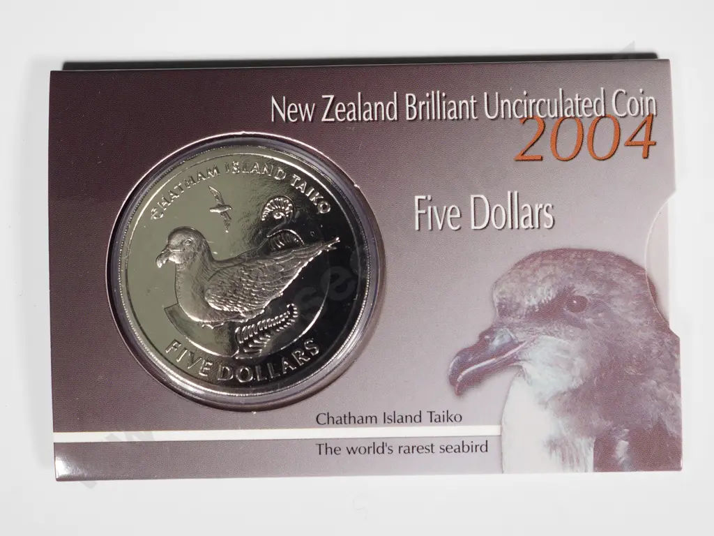 9 X 2004 UNC FIVE DOLLARS COINS Image 1++