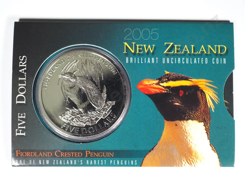 8 X 2005 UNC FIVE DOLLARS COINS Image 1++