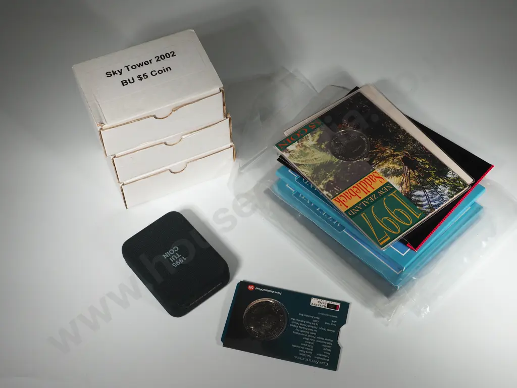 11 X 1991 TO 2005 UNC FIVE DOLLARS COINS Image 1++