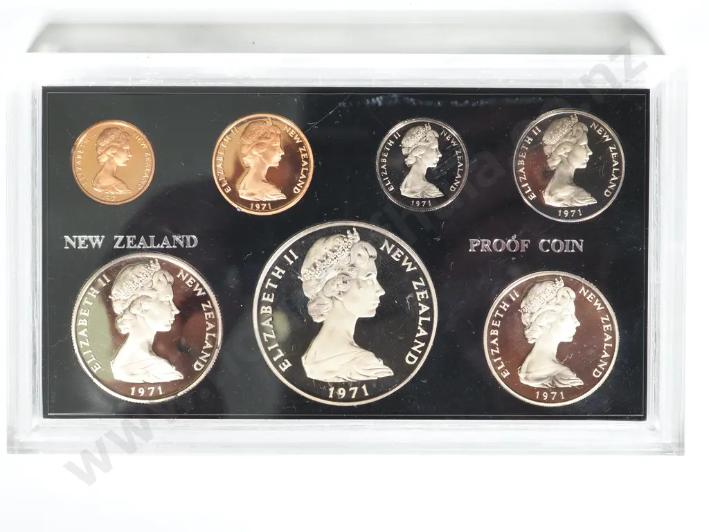 5 X 1971 PROOF SETS SUPERIOR Image 1++