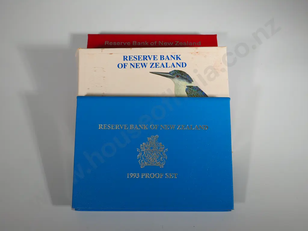 10 X 1990 to 1994 PROOF SETS Image 1++