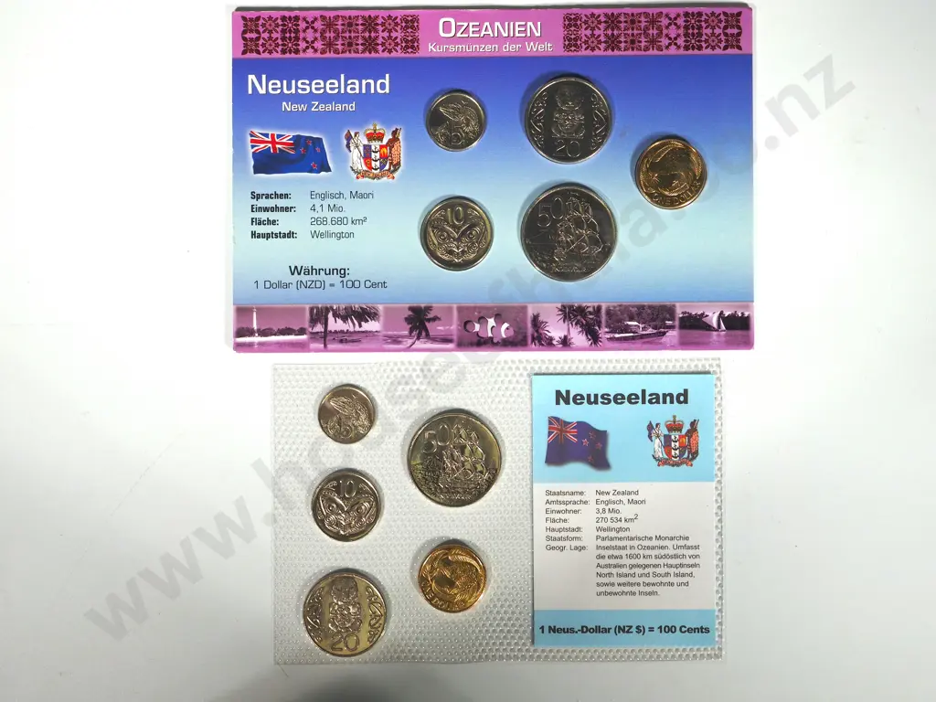 2 X NZ GERMAN TOURIST SETS C.2005 Image 1++
