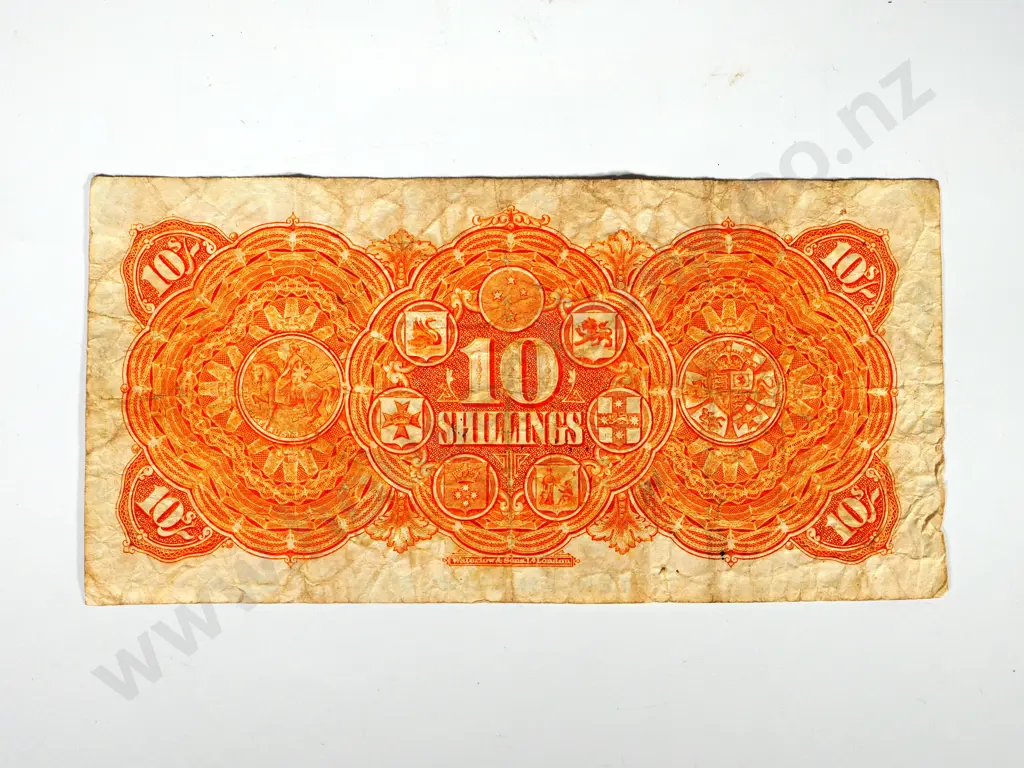 THE UNION BANK OF AUSTRALIA TEN SHILLINGS 1923 Image 1++