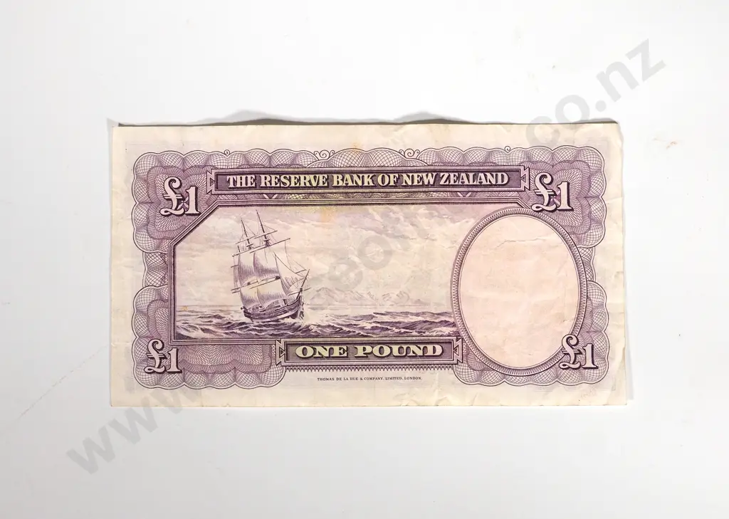 9 X RESERVE BANK OF NEW ZEALAND ONE POUND FLEMING Image 1++