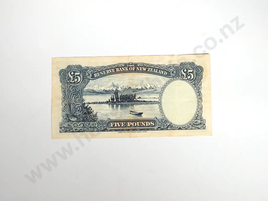 4 X RESERVE BANK OF NEW ZEALAND FIVE POUNDS WILSON Image 1++