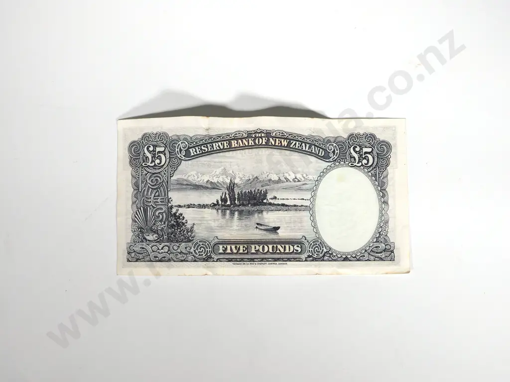 4 X CONSEC RESERVE BANK OF NEW ZEALAND FIVE POUNDS FLEMING F Image 1++