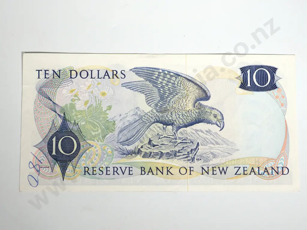RESERVE BANK OF NEW ZEALAND TEN DOLLARS KNIGHT EF Image 1++
