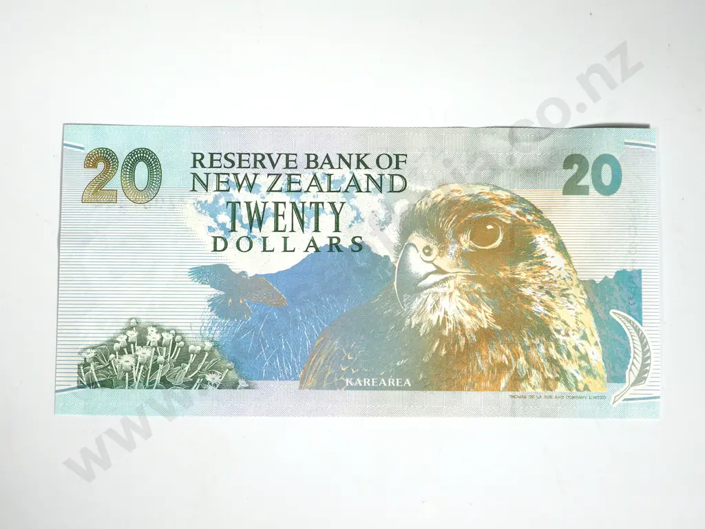 8 X CONSEC RESERVE BANK OF NEW ZEALAND TWENTY DOLLARS ZZ BRASH T II UNC Image 1++