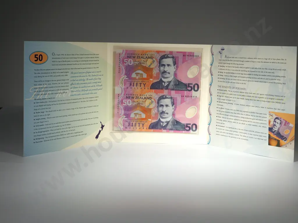 UNCUT PAIR OF FIFTY DOLLARS BRASH T III 1999 Image 1++