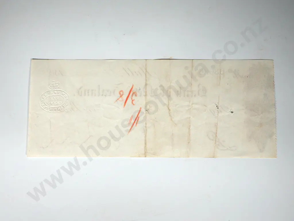 BANK OF NEW ZEALAND CHEQUE HUTT 1888 Image 1++