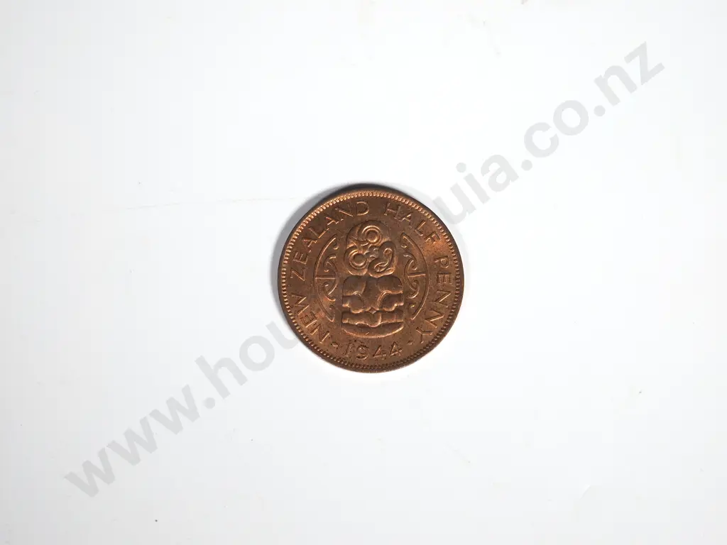 10 X 1944 HALFPENNIES EF + Image 1++