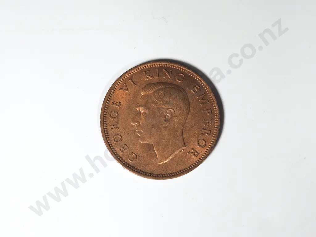 10 X 1945 HALFPENNIES EF + Image 1++
