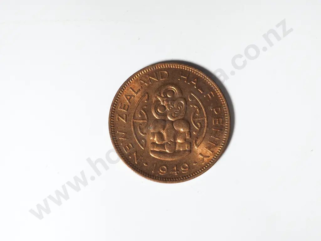 10 X 1949 HALFPENNIES EF + Image 1++