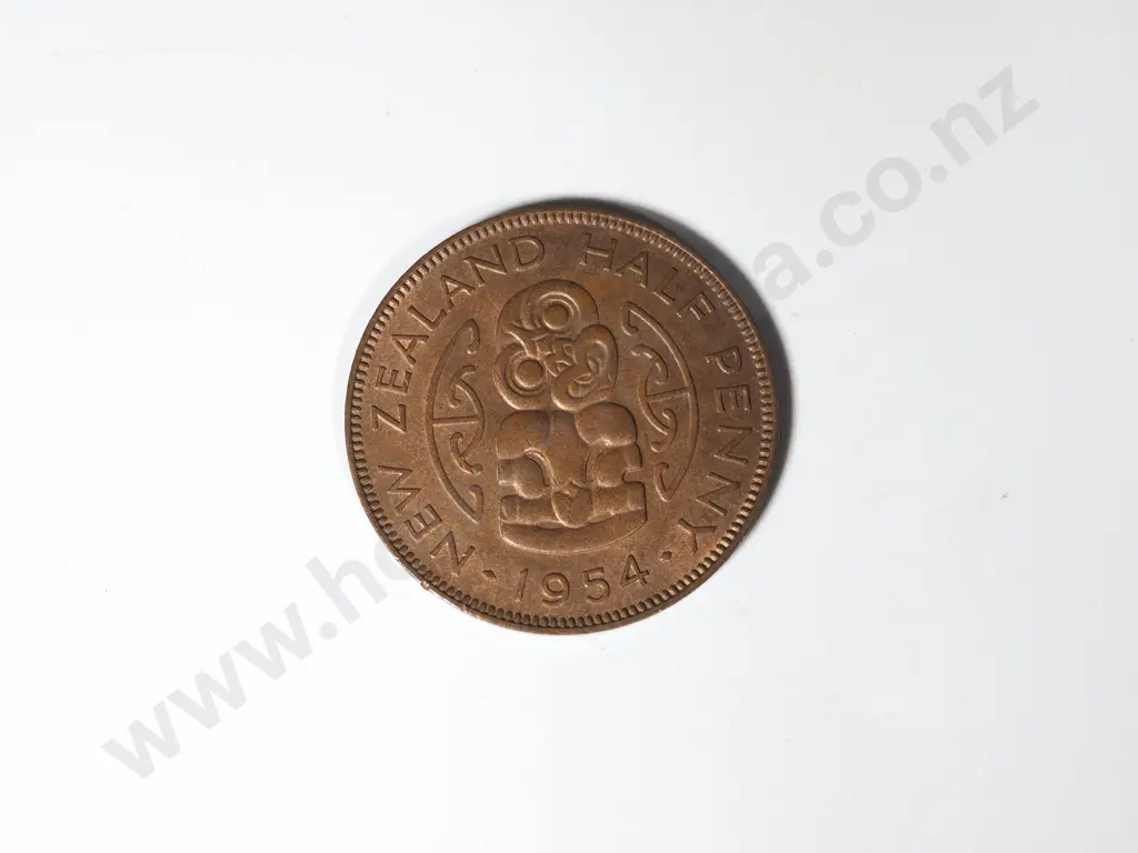 10 X 1954 HALFPENNIES EF Image 1++