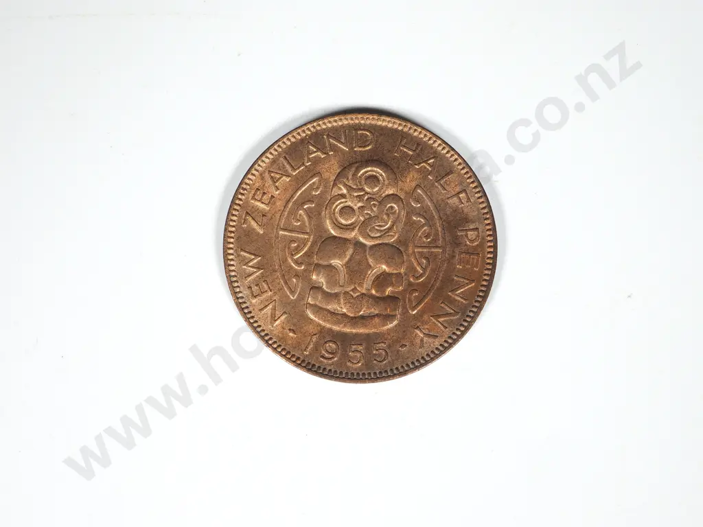 10 X 1955 HALFPENNIES EF Image 1++