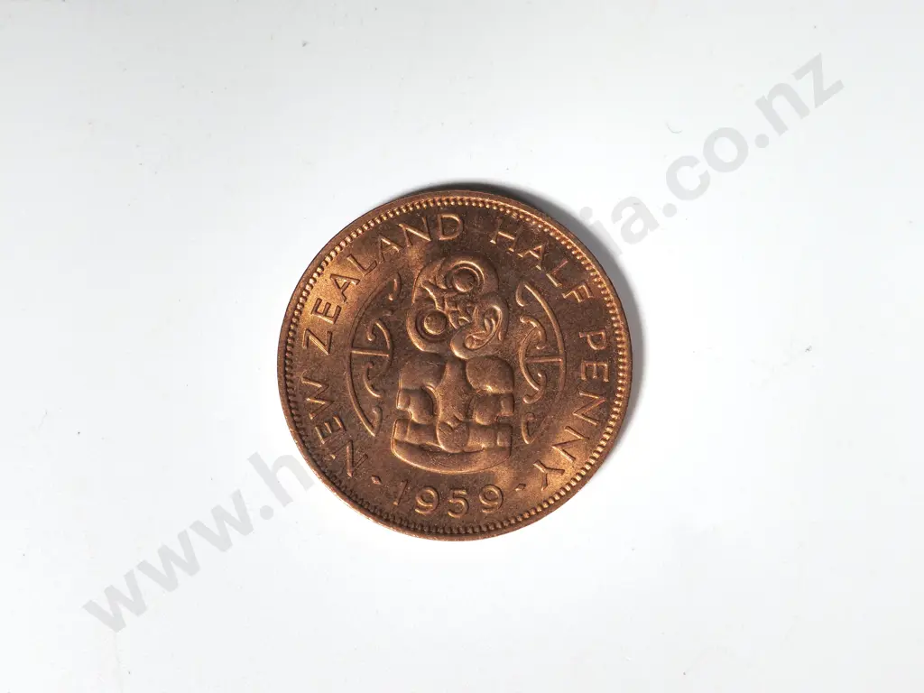 10 X 1959 HALFPENNIES B.UNC Image 1++