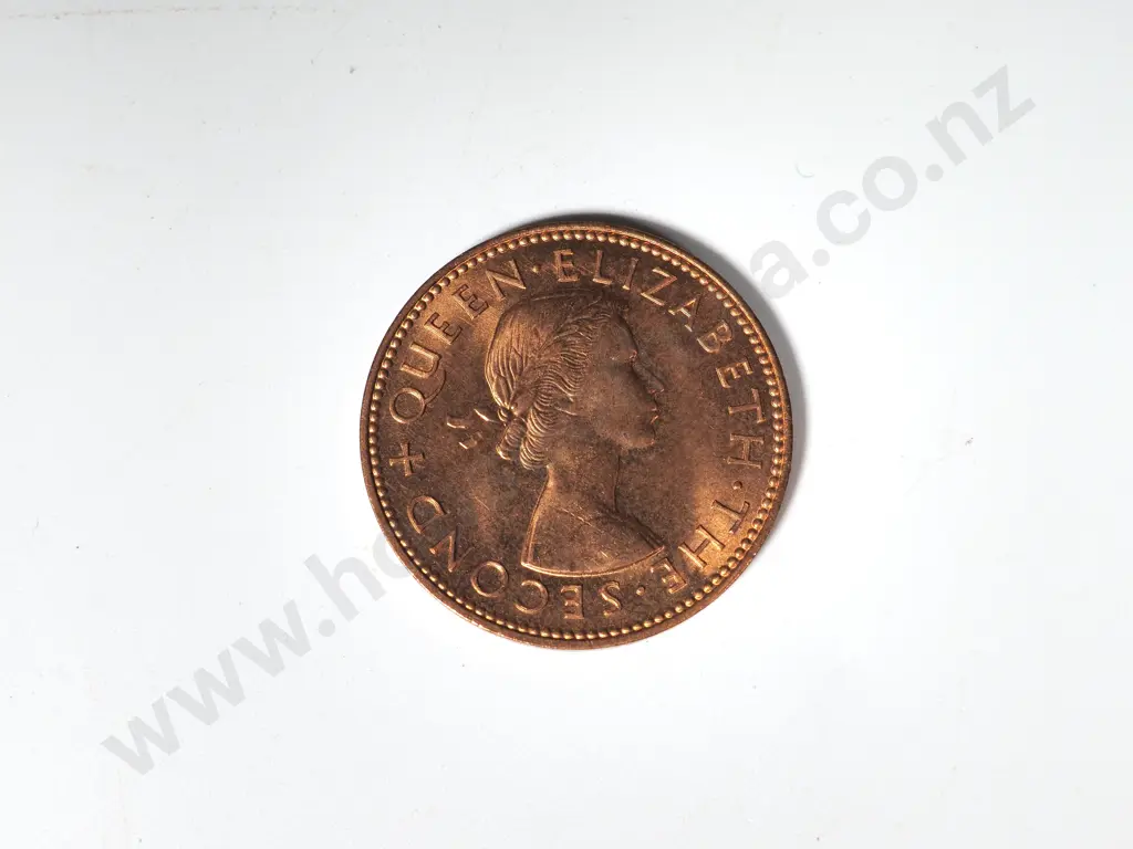 10 X 1959 HALFPENNIES B.UNC Image 1++