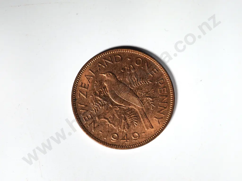 10 X 1949 PENNIES EF + Image 1++