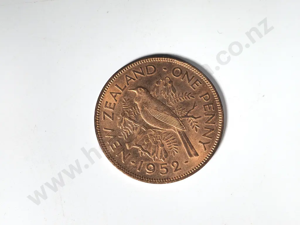 10 X 1952 PENNIES A.U. + Image 1++