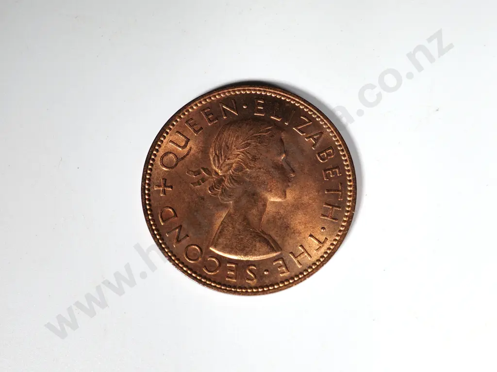 10 X 1953 PENNIES A.U. + Image 1++