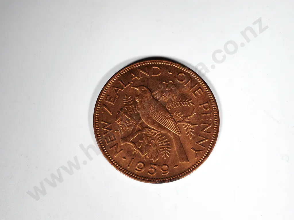 10 X 1959 PENNIES A.U. - UNC Image 1++