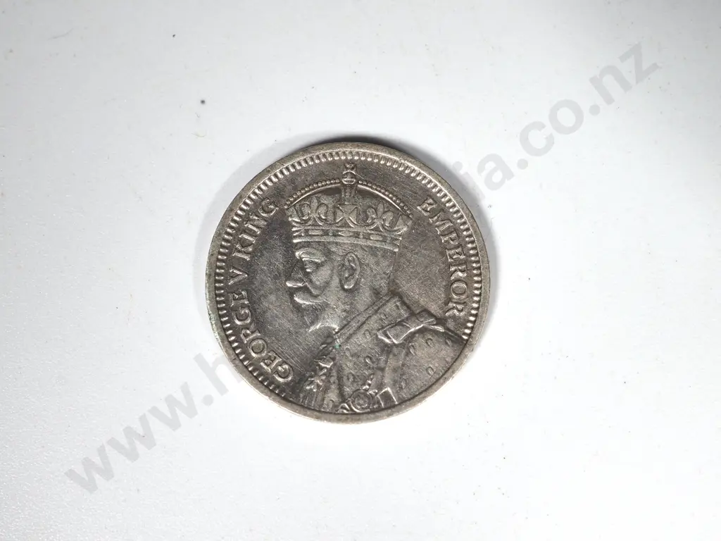 10 X 1933 THREEPENCES EF + Image 1++