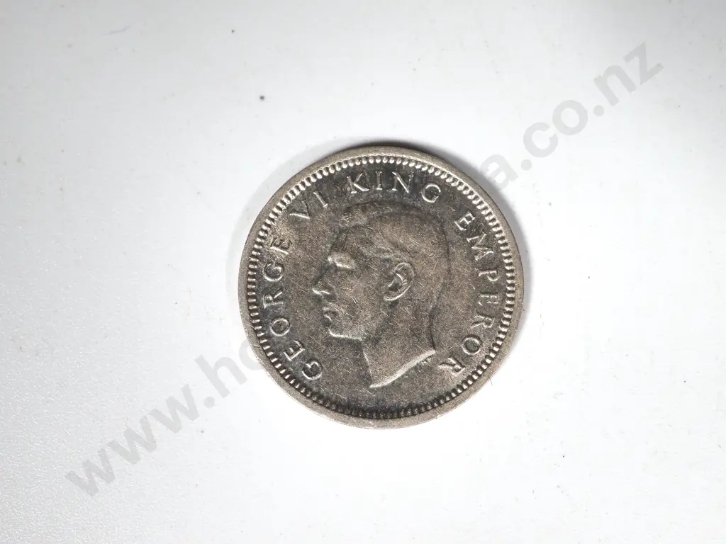 10 X 1940 THREEPENCES EF + Image 1++