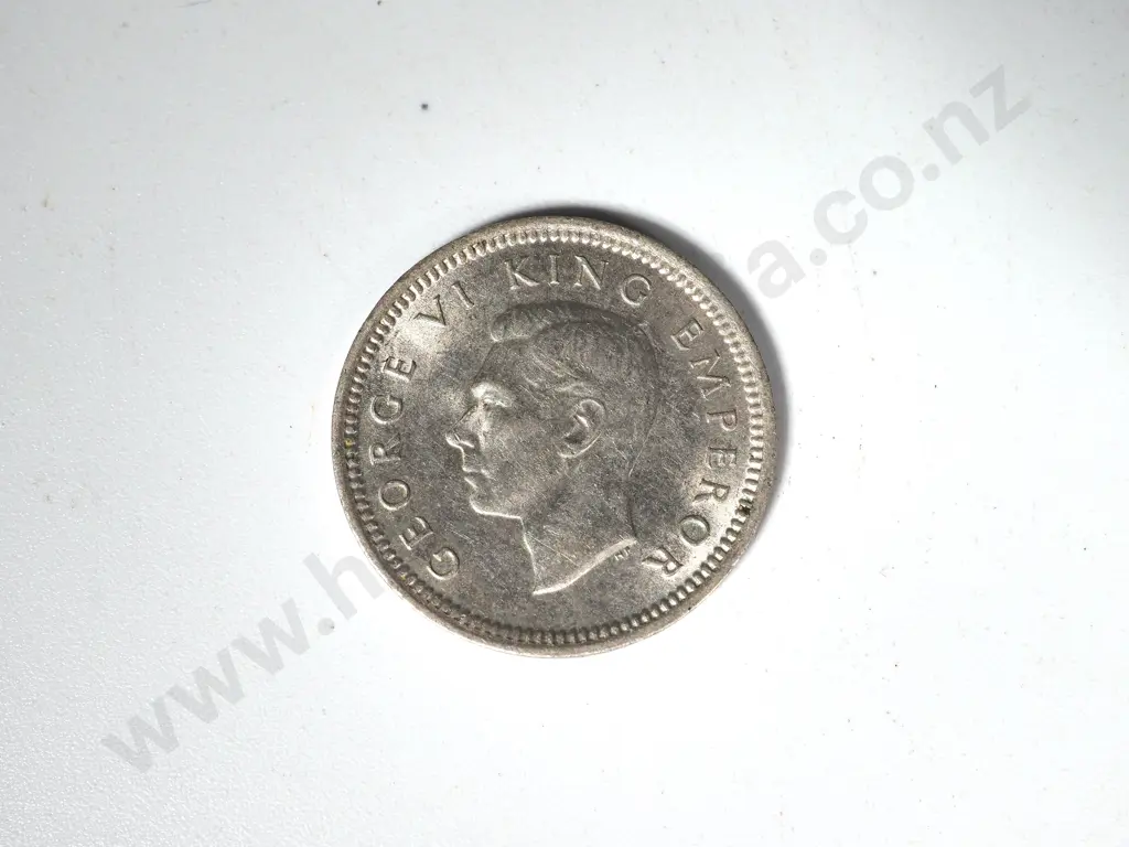 10 X 1942 THREEPENCES EF + Image 1++