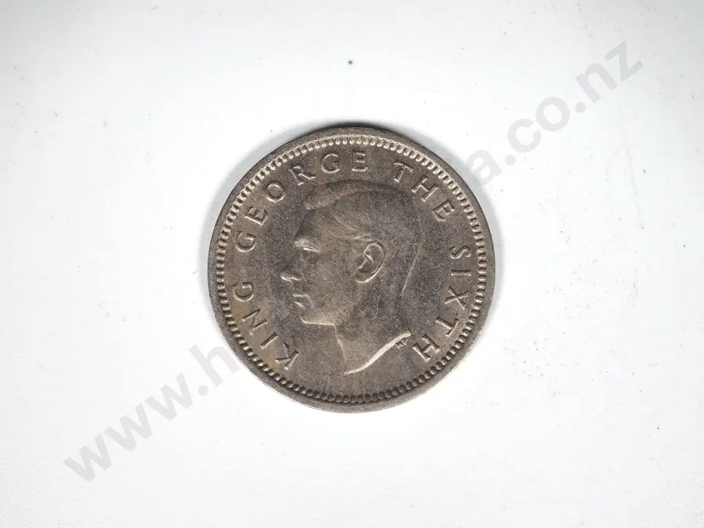 10 X 1950 THREEPENCES VF + Image 1++