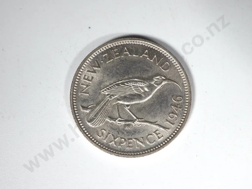 10 X 1946 SIXPENCES A.UNC - UNC Image 1++