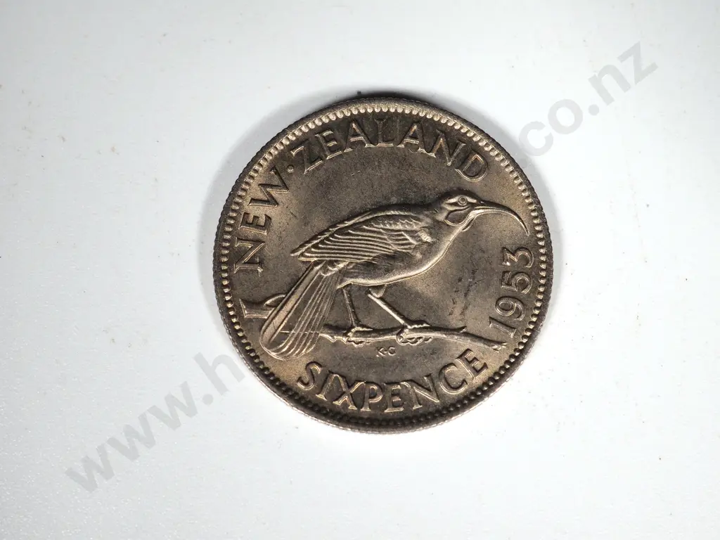 5 X 1953 SIXPENCES UNC Image 1++