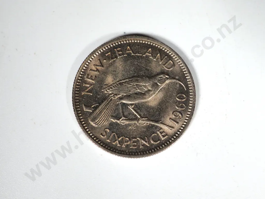 10 X 1960 SIXPENCES UNC Image 1++