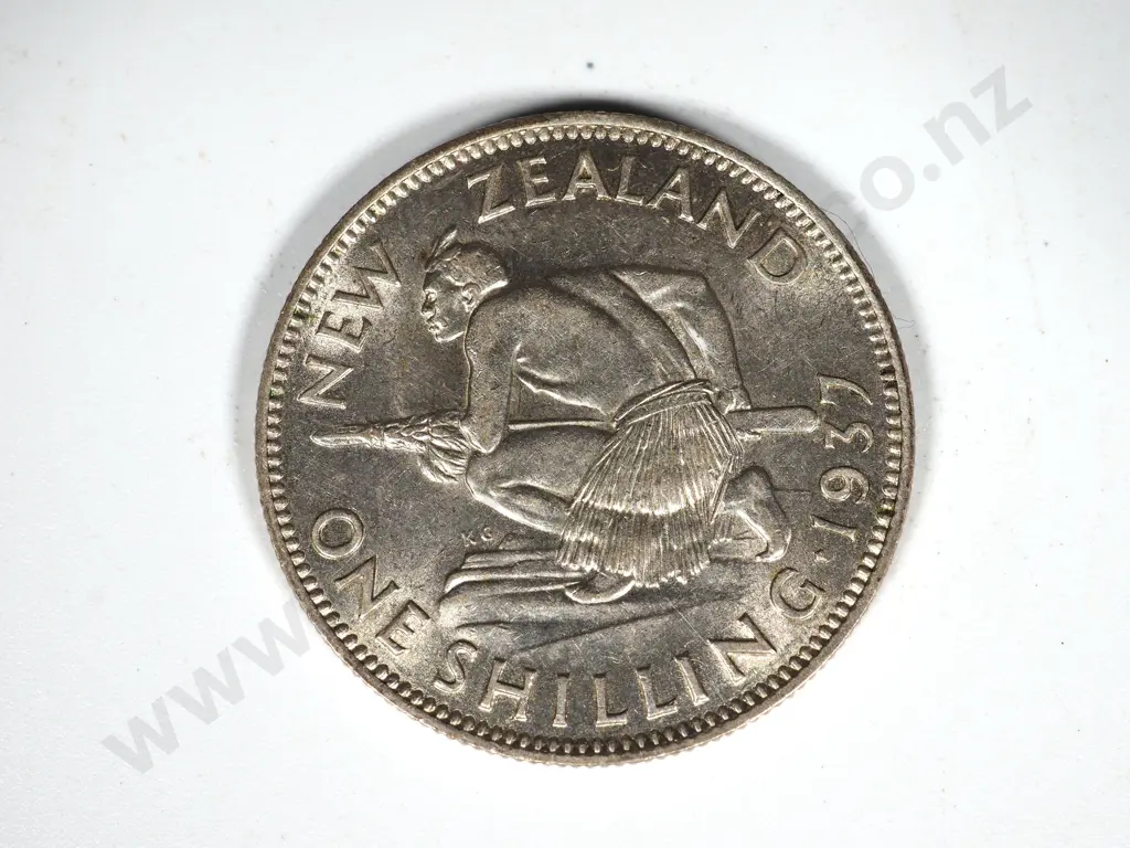 5 X 1937 SHILLINGS VF + Image 1++