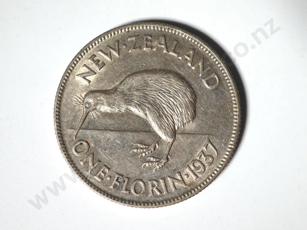 5 X 1937 FLORINS VF Image 1++