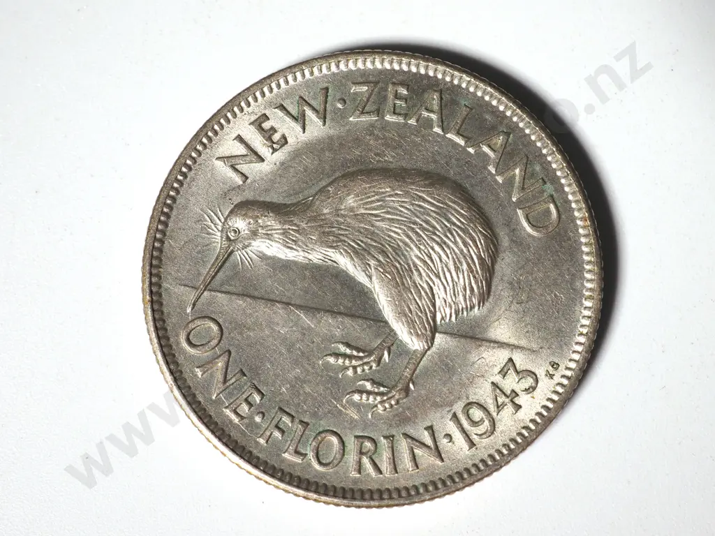 5 X 1943 FLORINS EF Image 1++