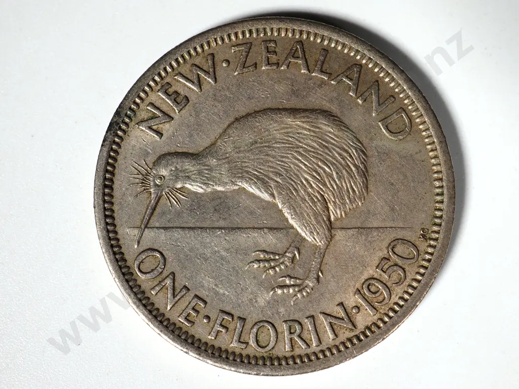 10 X 1950 FLORINS VF Image 1++