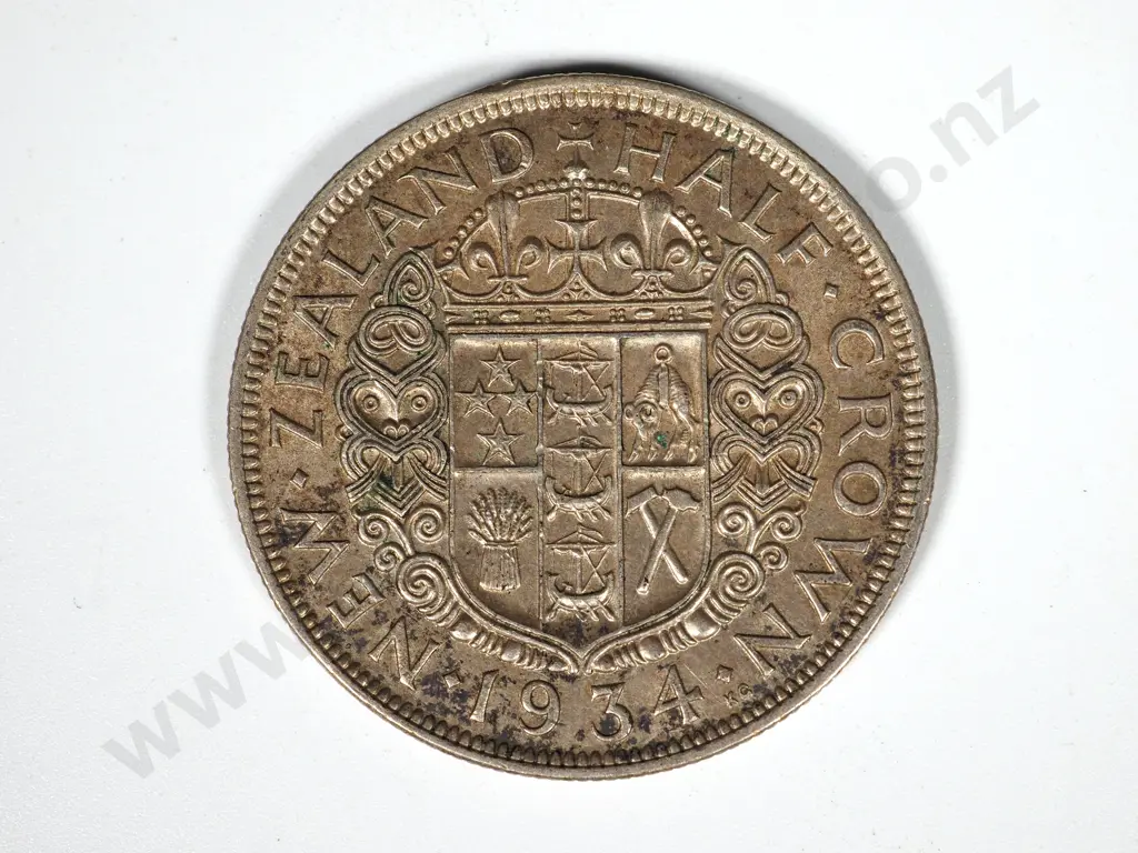 5 X 1934 HALFCROWNS EF Image 1++
