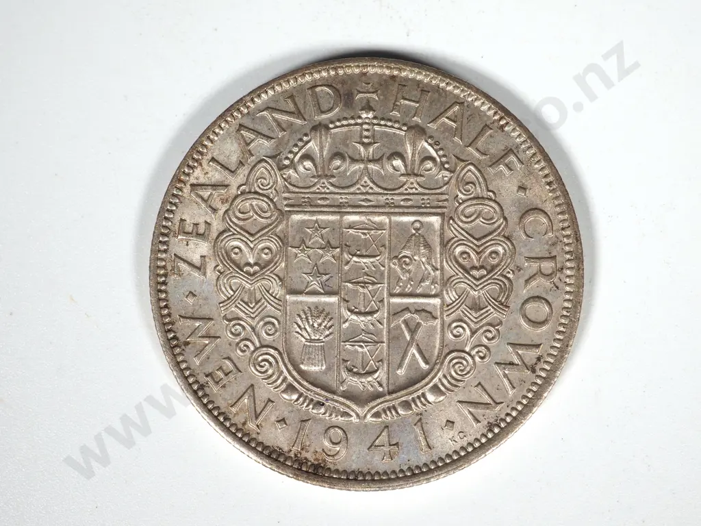 5 X 1941 HALFCROWNS EF Image 1++