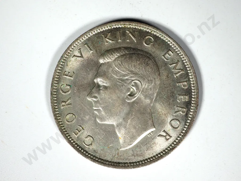10 X 1943 HALFCROWNS EF + Image 1++