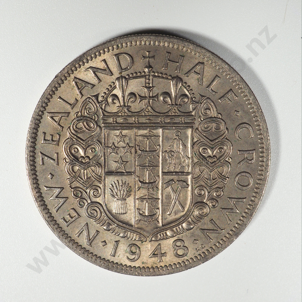 5 X 1948 HALFCROWNS EF Image 1++